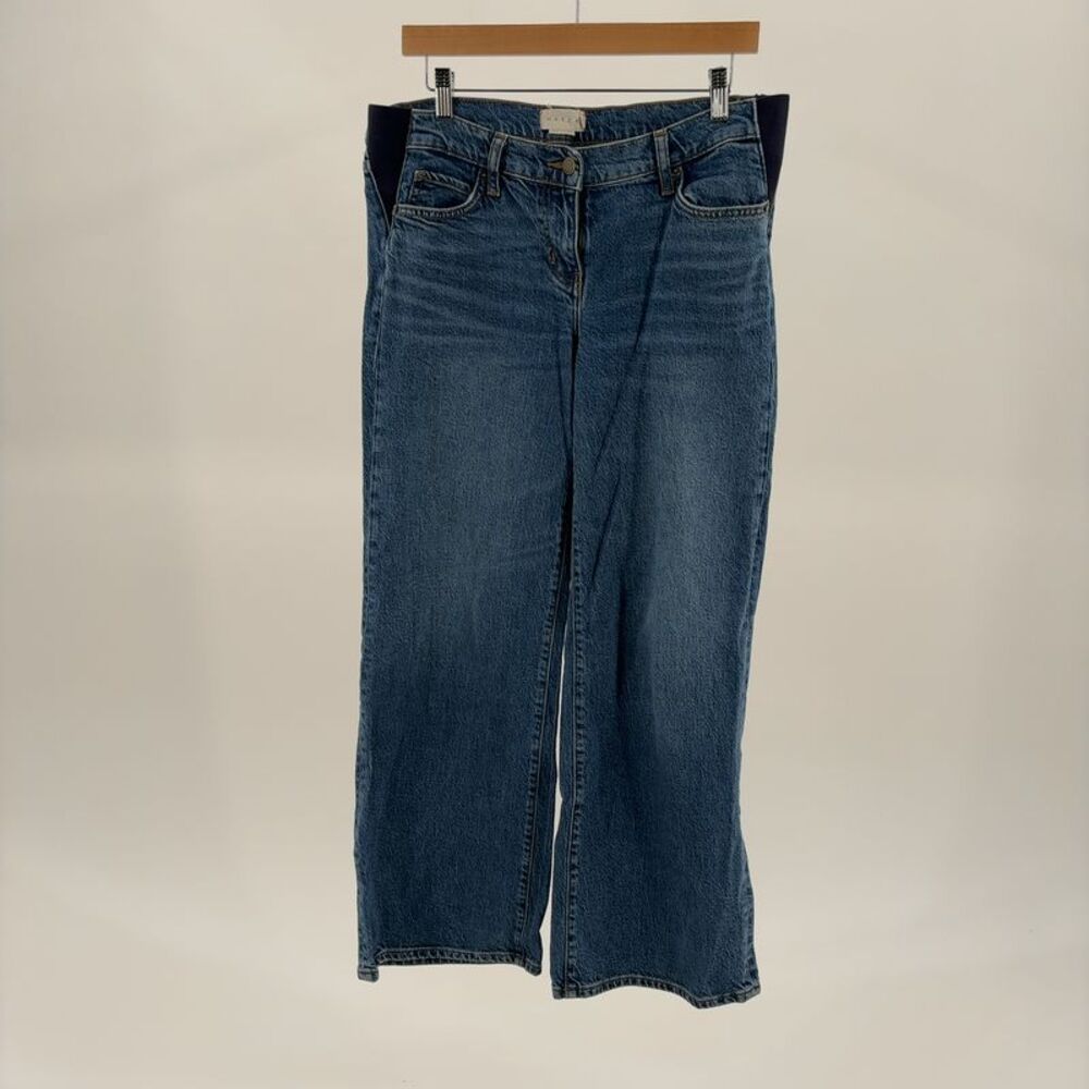 Hatch Hatch Wide-Leg Jeans in Blue